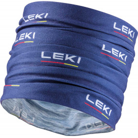 Баф Leki Multiscarf true navy blue-white