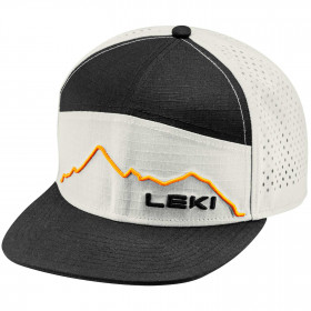 Кепка Leki Casual Cap white-orange-black