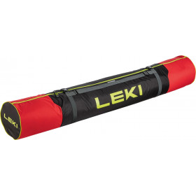 Чохол для гірських лиж Leki Alpine Ski Bag bright red-black-neonyellow 185 cm