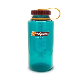 Пляшка для води Nalgene Wide Mouth Teal Sustain Water Bottle 0.95L