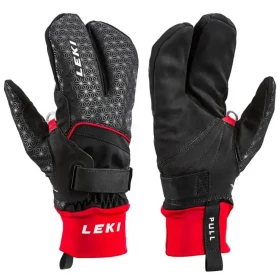 Рукавиці Leki HS Nordic Thermo Shark Lobster (2+2) Black-red