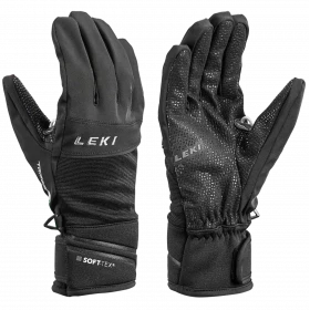 Рукавички Leki Slate S Black