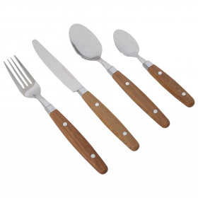 Набір столових приборів Gimex Cutlery Nature 16 Pieces 4 Person Wood