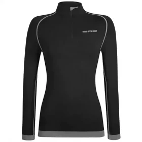 Термофутболка Spring Revolution 2.0 84-W 1/4 zip long sleeve shirt Black