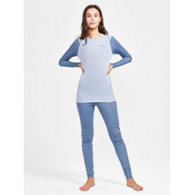 Комплект термобілизни Craft Core Warm Baselayer Set Woman Flow Sulfur