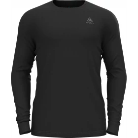 Термофутболка чоловіча Odlo X-Warm Top Crew Neck L/S Natural Merino 260 Men Black