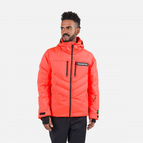 Куртка чоловіча Rossignol Blackside Puffy Jkt Neonred '25