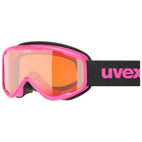Гірськолижна маска Uvex Speedy Nova Pink/lasergold S2