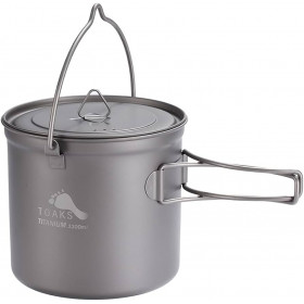 Казанок Toaks Titanium Pot with Bail Handle 1100ml