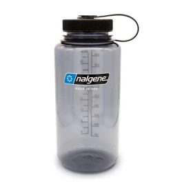 Пляшка для води Nalgene Wide Mouth Gray Sustain Water Bottle 0.95L