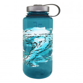 Пляшка для води Nalgene Wide Mouth Elements Wind 0.95L