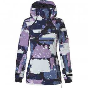 Куртка жіноча Rehall Vie W camo abstract lavender