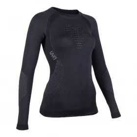 Термофутболка Uyn Fusyon Merino Woman UW Shirt Lg-Sl. Black