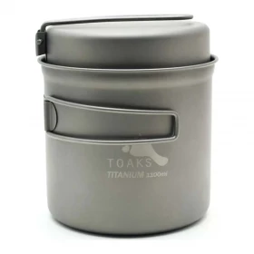 Казанок Toaks Titanium 1100ml Pot with Pan