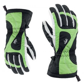 Рукавички Leki Falera S Junior Girl Black-lime-white