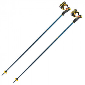 Палки гiрськолижнi Leki Spitfire 3D Denimblue-aegeanblue-mustardyellow