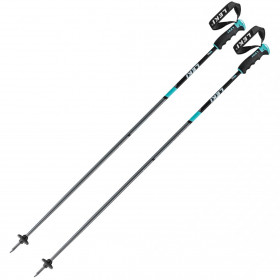 Гірськолижні палиці Leki Airfoil Women gunmetal-black-light turquoise