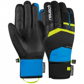 Рукавички чоловічі Reusch Venom R-Tex XT Blck/Bril Blu/Safety Yell