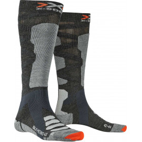 Лижні шкарпетки X-Socks Ski Silk Merino 4.0 Anthracite Melange / Grey Melange