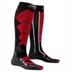 Лижні шкарпетки X-Socks Ski Control Anthracite / Red
